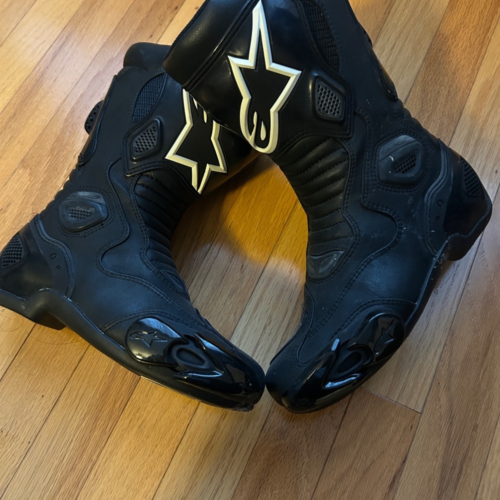 Alpinestars Black Riding Boots